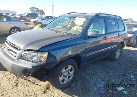 2006 Toyota Highlander from USA, damaged, VIN JTEGD21A960145953